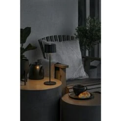 Konstsmide LED-Tischleuchte Positano Schwarz -Beleuchtung 12 3115