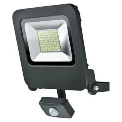 Ledvance LED-Strahler Endura Flood Anthrazit, Sensor, 50 W, IP44 -Beleuchtung 12 3123