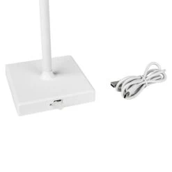 Globo Akku-Tischleuchte GREGOIR Weiß, Warmweiß 7 Globo Akku-Tischleuchte GREGOIR Weiß, Warmweiß -Beleuchtung 12 3129