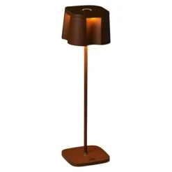 Konstsmide LED-Tischleuchte Nice L X B X H: 10 X 10 X 36 Cm, Warmweiß, Rost -Beleuchtung 12 3147