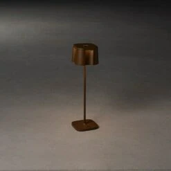 Konstsmide LED-Tischleuchte Nice L X B X H: 10 X 10 X 36 Cm, Warmweiß, Rost -Beleuchtung 12 3149