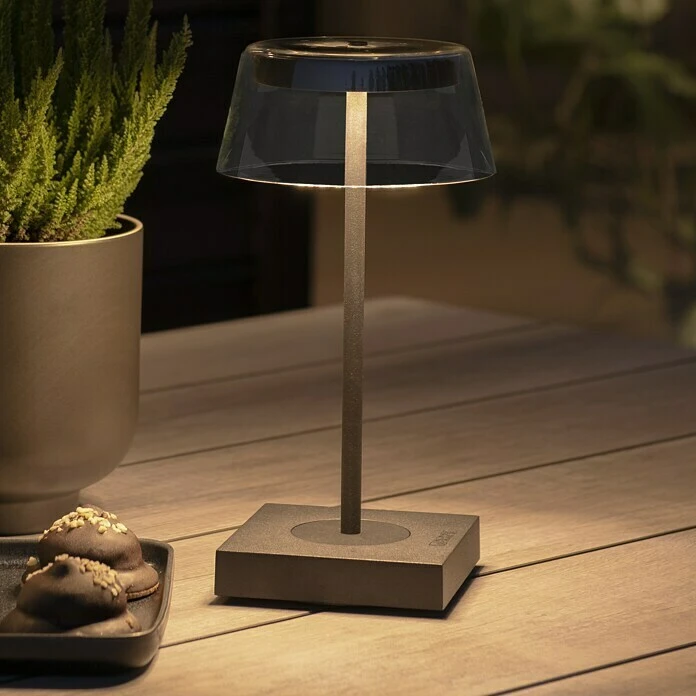 Konstsmide LED-Tischleuchte Scilla L X B X H: 11 X 11 X 27 Cm, Warmweiß, Schwarz 3 Konstsmide LED-Tischleuchte Scilla L X B X H: 11 X 11 X 27 Cm, Warmweiß, Schwarz