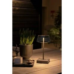 Konstsmide LED-Tischleuchte Scilla L X B X H: 11 X 11 X 27 Cm, Warmweiß, Schwarz 10 Konstsmide LED-Tischleuchte Scilla L X B X H: 11 X 11 X 27 Cm, Warmweiß, Schwarz -Beleuchtung 12 3158
