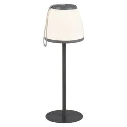 Trio Leuchten LED-Tischleuchte Domingo 2 W, Ø X H: 12 X 35 Cm, Warmweiß