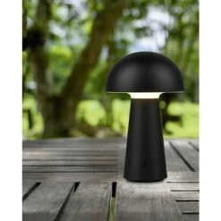 Trio Leuchten LED-Tischleuchte Lennon Warmweiß, Schwarz