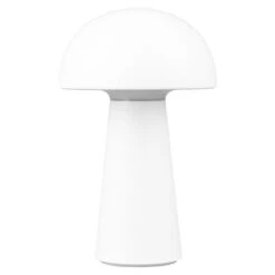 Trio Leuchten LED-Tischleuchte Lennon Warmweiß, Weiß -Beleuchtung 12 3181