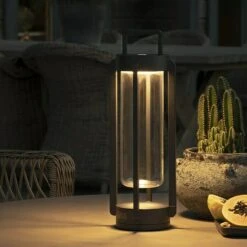 Konstsmide LED-Laterne Otranto 15 X 15 X 44 Cm, Schwarz