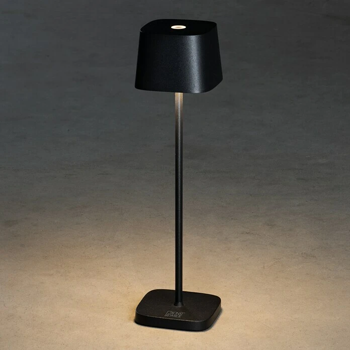 Konstsmide Akku-Tischleuchte Capri Mini L X B X H: 7 X 7 X 20 Cm, Schwarz 4 Konstsmide Akku-Tischleuchte Capri Mini L X B X H: 7 X 7 X 20 Cm, Schwarz – Bild 2