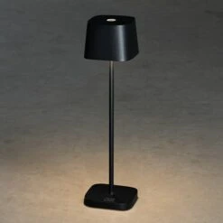 Konstsmide Akku-Tischleuchte Capri Mini L X B X H: 7 X 7 X 20 Cm, Schwarz 10 Konstsmide Akku-Tischleuchte Capri Mini L X B X H: 7 X 7 X 20 Cm, Schwarz -Beleuchtung 12 3203