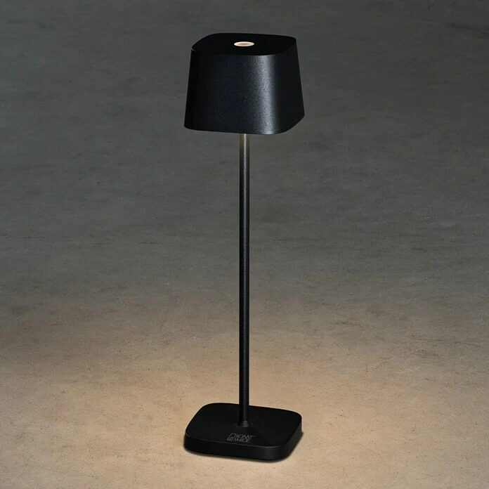 Konstsmide Akku-Tischleuchte Capri Mini L X B X H: 7 X 7 X 20 Cm, Schwarz 5 Konstsmide Akku-Tischleuchte Capri Mini L X B X H: 7 X 7 X 20 Cm, Schwarz – Bild 3