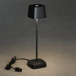 Konstsmide Akku-Tischleuchte Capri Mini L X B X H: 7 X 7 X 20 Cm, Schwarz 11 Konstsmide Akku-Tischleuchte Capri Mini L X B X H: 7 X 7 X 20 Cm, Schwarz -Beleuchtung 12 3204