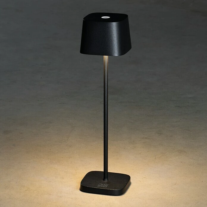 Konstsmide Akku-Tischleuchte Capri Mini L X B X H: 7 X 7 X 20 Cm, Schwarz 7 Konstsmide Akku-Tischleuchte Capri Mini L X B X H: 7 X 7 X 20 Cm, Schwarz – Bild 5