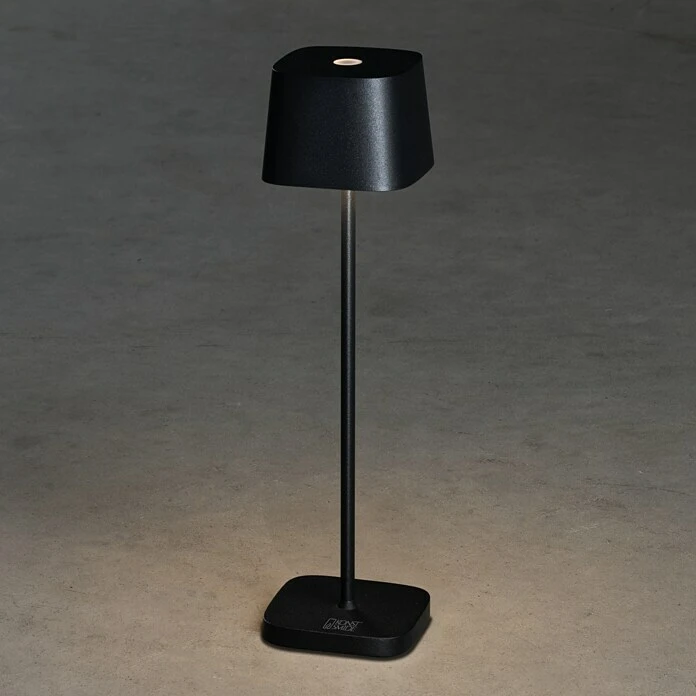 Konstsmide Akku-Tischleuchte Capri Mini L X B X H: 7 X 7 X 20 Cm, Schwarz 8 Konstsmide Akku-Tischleuchte Capri Mini L X B X H: 7 X 7 X 20 Cm, Schwarz – Bild 6