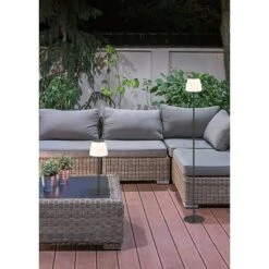 Trio Leuchten LED-Tischleuchte Domingo 2 W, Ø X H: 12 X 35 Cm, Warmweiß -Beleuchtung 12 321