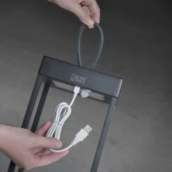 Konstsmide LED-Laterne Ravello 15 X 15 X 30 Cm, Schwarz -Beleuchtung 12 3223