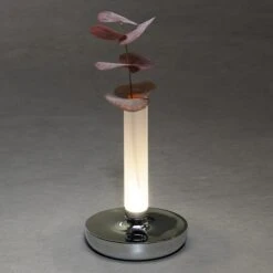 Konstsmide Akku-Tischleuchte Biarritz L X B X H: 13,5 X 13,5 X 20,5 Cm, Silber