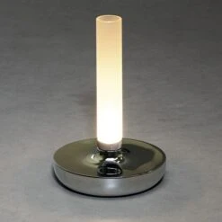 Konstsmide Akku-Tischleuchte Biarritz L X B X H: 13,5 X 13,5 X 20,5 Cm, Silber 10 Konstsmide Akku-Tischleuchte Biarritz L X B X H: 13,5 X 13,5 X 20,5 Cm, Silber -Beleuchtung 12 3243