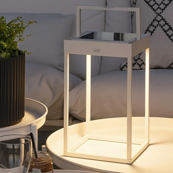 Konstsmide LED-Laterne Portofino 15,5 X 18,5 X 30 Mm, Weiß 3 Konstsmide LED-Laterne Portofino 15,5 X 18,5 X 30 Mm, Weiß