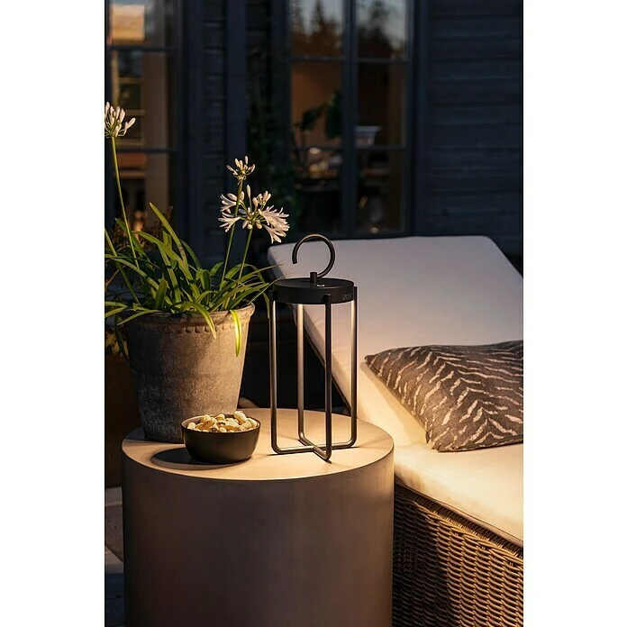 Konstsmide LED-Laterne Manorola 15,5 X 15 X 39 Cm, Schwarz 5 Konstsmide LED-Laterne Manorola 15,5 X 15 X 39 Cm, Schwarz – Bild 3