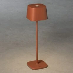 Konstsmide Akku-Tischleuchte Capri L X B X H: 10 X 10 X 36 Cm, Terrakotta -Beleuchtung 12 3294