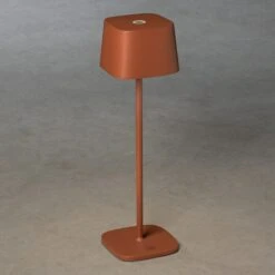Konstsmide Akku-Tischleuchte Capri L X B X H: 10 X 10 X 36 Cm, Terrakotta -Beleuchtung 12 3295