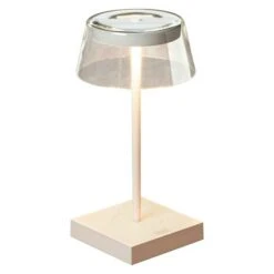 Konstsmide LED-Tischleuchte Scilla L X B X H: 11 X 11 X 27 Cm, Warmweiß, Weiß -Beleuchtung 12 3300