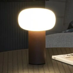 Konstsmide Akku-Tischleuchte Antibes L X B X H: 13 X 13 X 19 Cm, Rost, Mehrfarbig