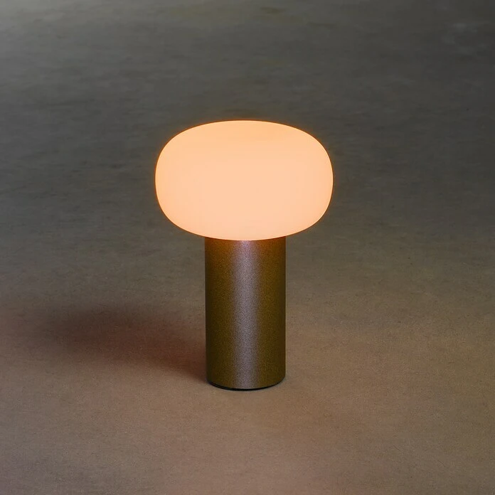 Konstsmide Akku-Tischleuchte Antibes L X B X H: 13 X 13 X 19 Cm, Rost, Mehrfarbig 6 Konstsmide Akku-Tischleuchte Antibes L X B X H: 13 X 13 X 19 Cm, Rost, Mehrfarbig – Bild 4