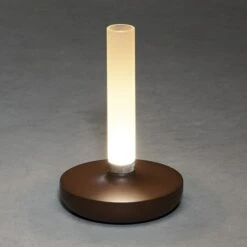 Konstsmide Akku-Tischleuchte Biarritz L X B X H: 13,5 X 13,5 X 20,5 Cm, Rost -Beleuchtung 12 3331