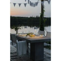 Konstsmide Akku-Tischleuchte Capri Weiß 10 Konstsmide Akku-Tischleuchte Capri Weiß -Beleuchtung 12 3334