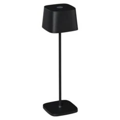 Konstsmide Akku-Tischleuchte Capri Schwarz -Beleuchtung 12 3341