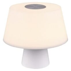 Reality Leuchten LED-Tischleuchte DJ 4 W, Weiß/Silber 13 Reality Leuchten LED-Tischleuchte DJ 4 W, Weiß/Silber -Beleuchtung 12 3349