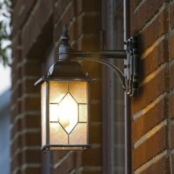 Konstsmide LED-Außenwandleuchte 12 W, 8 X 16,5 X 11,5 Cm, Dunkelgrau, IP23