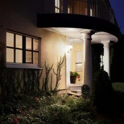 Steinel Sensor-Außenwandleuchte L 15 S WS 60 W, 240 X 190 X 410 Mm, Weiß, IP44 -Beleuchtung 12 3415