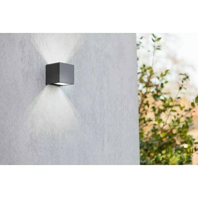 LED-Außenwandleuchte Gemini 9 W, 88 X 85 X 86 Mm, Anthrazit, IP54 5 LED-Außenwandleuchte Gemini 9 W, 88 X 85 X 86 Mm, Anthrazit, IP54 – Bild 3