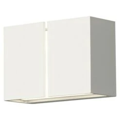 Konstsmide LED-Außenwandleuchte 12 W, 21 X 12 X 21,5 Cm, Weiß, IP54 -Beleuchtung 12 3450
