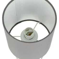 Reality Leuchten Tischleuchte Rund Jerry 40 W, Ø X H: 130 Mm X 28,5 Cm, Chrom, E14 12 Reality Leuchten Tischleuchte Rund Jerry 40 W, Ø X H: 130 Mm X 28,5 Cm, Chrom, E14 -Beleuchtung 12 348