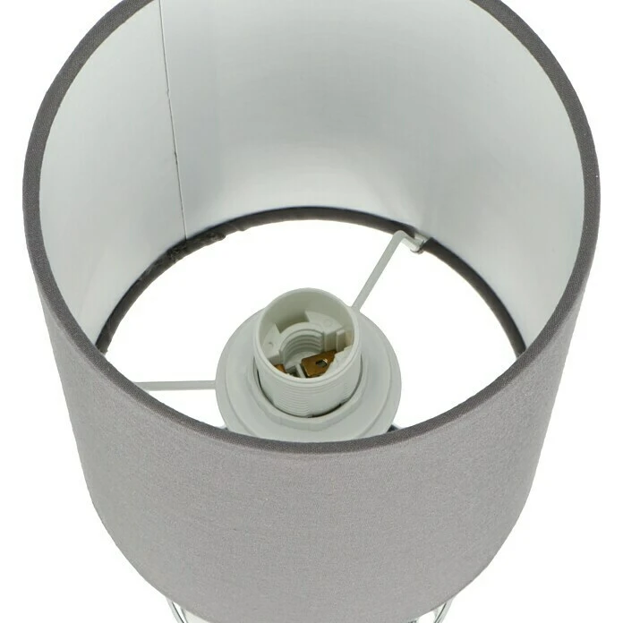 Reality Leuchten Tischleuchte Rund Jerry 40 W, Ø X H: 130 Mm X 28,5 Cm, Chrom, E14 7 Reality Leuchten Tischleuchte Rund Jerry 40 W, Ø X H: 130 Mm X 28,5 Cm, Chrom, E14 – Bild 5