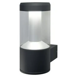 Osram Endura Style LED-Außenwandleuchte Lantern Modern 11,5 W, 17,6 X 11 X 24 Cm, Dunkelgrau, IP44