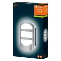 Osram Endura Style LED-Außenwandleuchte 12 W, 180 X 54 X 280 Mm, Edelstahl, IP44 12 Osram Endura Style LED-Außenwandleuchte 12 W, 180 X 54 X 280 Mm, Edelstahl, IP44 -Beleuchtung 12 3487