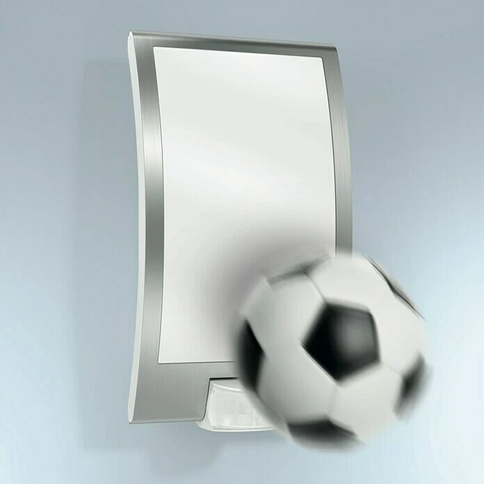 Steinel Sensor-Außenwandleuchte L 22 S EDELSTAHL 60 W, 28,6 X 16,2 X 8,9 Cm, Edelstahl, IP44 5 Steinel Sensor-Außenwandleuchte L 22 S EDELSTAHL 60 W, 28,6 X 16,2 X 8,9 Cm, Edelstahl, IP44 – Bild 3