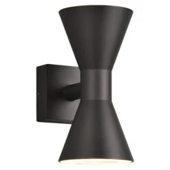 Trio Leuchten Außenwandleuchte ARDAS 10 W, 15 X 10 X 20 Cm, Schwarz, IP44 -Beleuchtung 12 3502