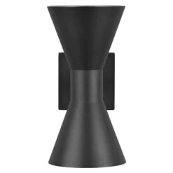 Trio Leuchten Außenwandleuchte ARDAS 10 W, 15 X 10 X 20 Cm, Schwarz, IP44 -Beleuchtung 12 3505