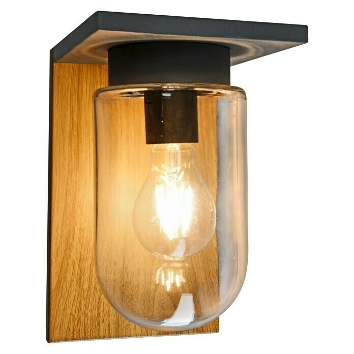 Starlux Außenwandleuchte Elua 40 W, 19 X 14 X 23 Cm, Braun, IP44 4 Starlux Außenwandleuchte Elua 40 W, 19 X 14 X 23 Cm, Braun, IP44 – Bild 2