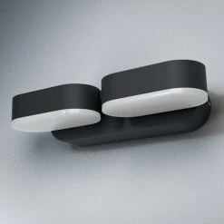 Ledvance LED-Außenwandleuchte Endura Style Mini Spot 13 W, 100 X 230 X 54 Mm, Grau, IP44 -Beleuchtung 12 3535