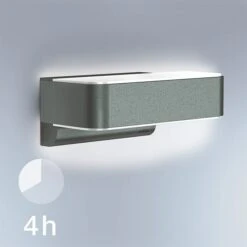 Steinel LED-Sensor-Außenwandleuchte L 810 SC ANT L X B X H: 14,6 X 23 X 9,1 Cm -Beleuchtung 12 3553