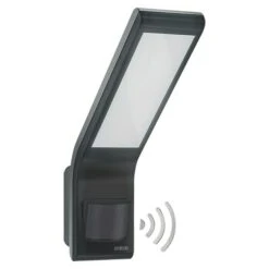 Beleuchtung 19 Steinel Sensor-LED-Strahler XLED HOME SLIM S ANT V2 Anthrazit, Erfassungswinkel Sensor: 160 °