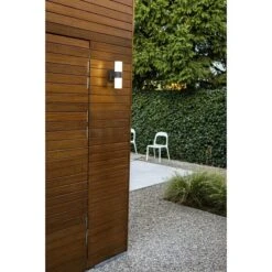 Lutec LED-Außenwandleuchte Cyra 15 W, 7,8 X 12 X 24,5 Cm, Anthrazit/Weiß, IP54 -Beleuchtung 12 3565