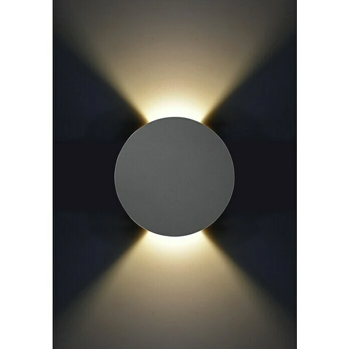 Starlux LED-Außenwandleuchte Genua 9 W, Anthrazit, IP54 4 Starlux LED-Außenwandleuchte Genua 9 W, Anthrazit, IP54 – Bild 2