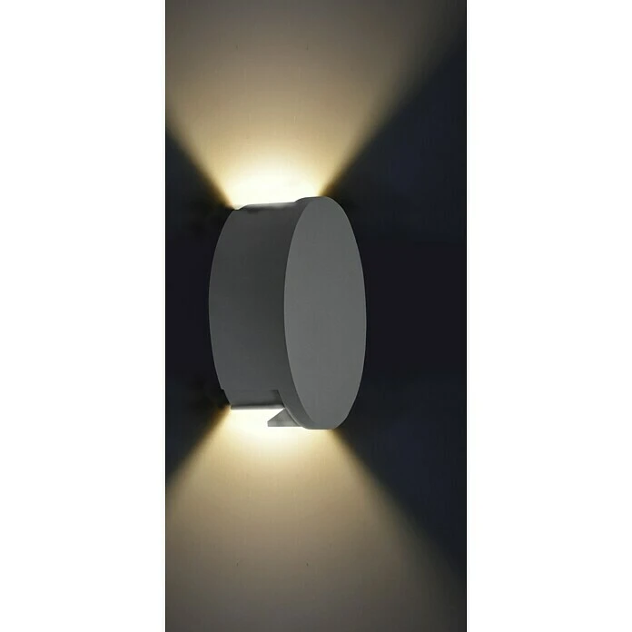 Starlux LED-Außenwandleuchte Genua 9 W, Anthrazit, IP54 5 Starlux LED-Außenwandleuchte Genua 9 W, Anthrazit, IP54 – Bild 3